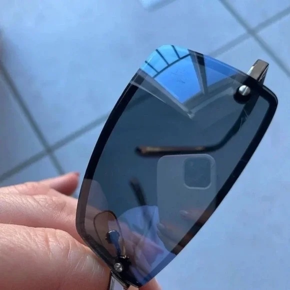 Gucci vintage retro frameless sunglasses - Picture 4 of 14